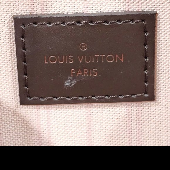 LOUIS VUITTON Damier Ebene Light PINK Pochette Rose Neverfull Ballerine Wristlet - Picture 4 of 11